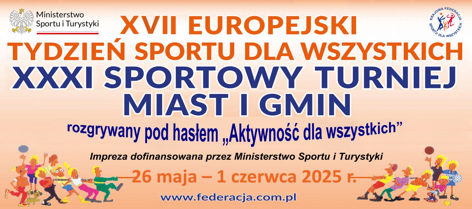 XXXI EUROPEJSKI TYDZIEŃ SPORTU dla WSZYSTKICH