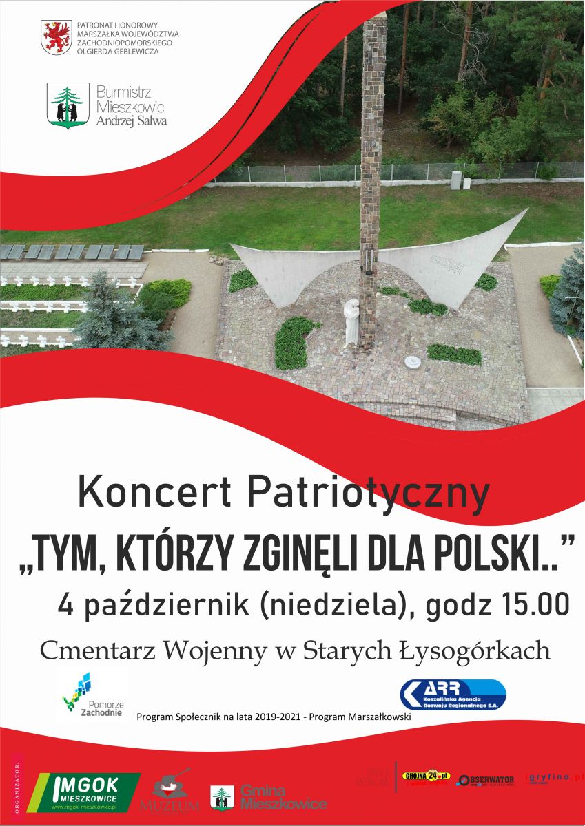 Plakat Koncert Patriotyczny