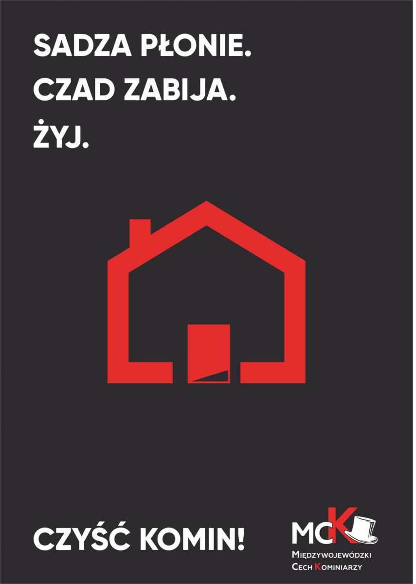 Komunikat Międzywojewódzkiego Cechu Kominiarzy - Plakat