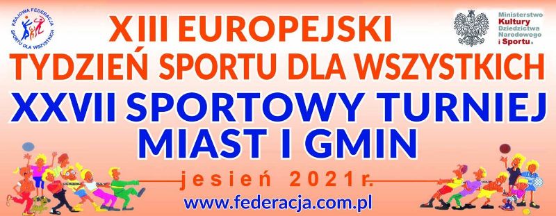 XIII EUROPEJSKI TYDZIEŃ SPORTU dla WSZYSTKICH