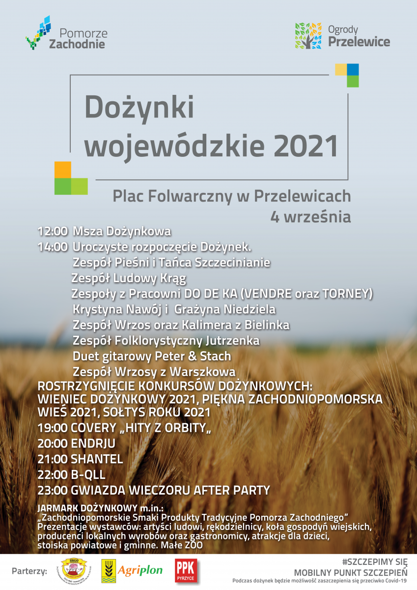 plakat dozynki wojew&oacute;dzkie