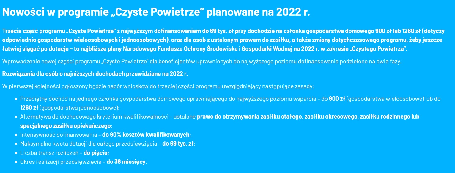 informacje o programie